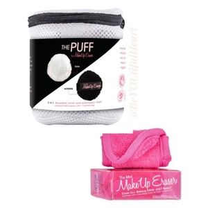 The Original MakeUp Eraser Bundle - Mini MakeUp Eraser & THE PUFF 5 Piece Set